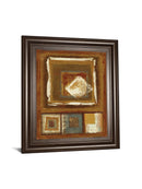 White Diamond By Jenny Siekmann - Framed Print Wall Art - Bronze