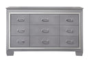 Crown Mark Furniture Lillian Dresser in Silver image