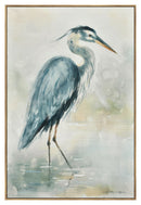 Azure Wading Grace - 39" x 24" Framed Wall Art