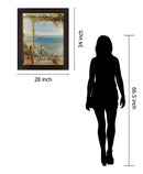 Coastal Retreat View - 28" x 34" Framed Wall Art