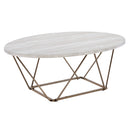 Rowyn - Faux Marble Top Table