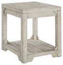 Fregine - Rectangular End Table - Whitewash
