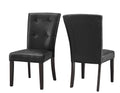 Steve Silver Francis Side Chair in Cordovan Dark Cherry (Set of 2)