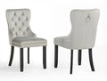 Arabella Accent Chair Black Velvet