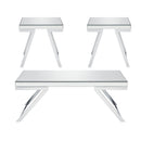 Alfresco - 3 Piece Occasional Table Set - Silver