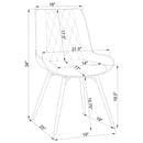 Diggs Swivel Dining Side Chair - Austin's Furniture Depot (Austin,TX)
