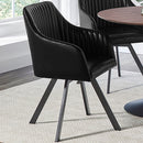Arika Swivel Dining Arm Chair - Austin's Furniture Depot (Austin,TX)