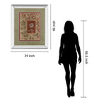 Verdant Blossom - 34" x 40" Framed Wall Art