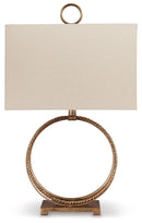 Mahala - Metal Table Lamp  - Antique Gold Finish