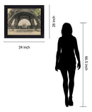 Archway to Paris - 28" x 34" Framed Wall Art