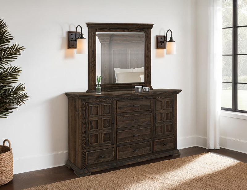 Desire - Mirror - Mahogany Brown