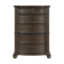 Brunswick - 5-Drawer Chest - Mahogany