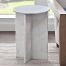 Niki - Banswara Marble End Table
