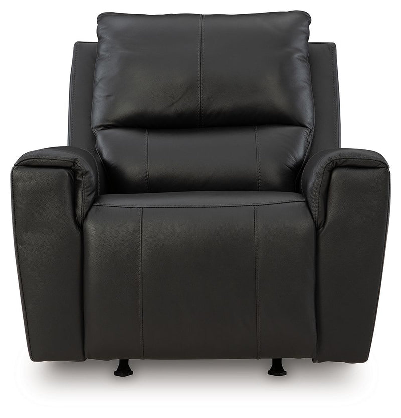 Glossmore - Black - Rocker Recliner