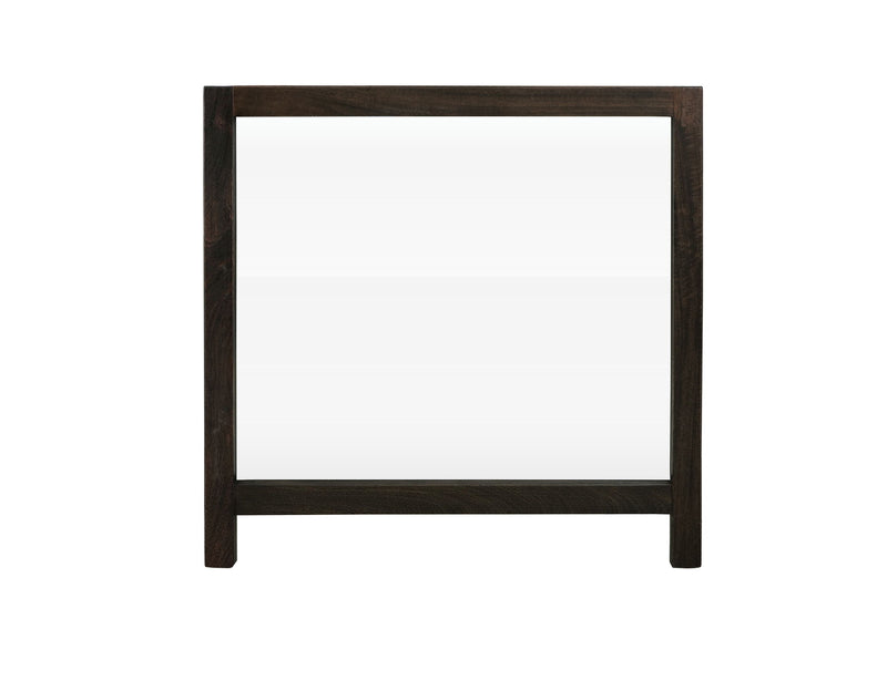 Dark Teak - Mirror - Oil Black