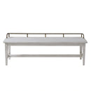 Steve Silver Pendleton Bench in Ivory
