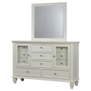 Sandy Beach Dresser with Mirror - Austin's Furniture Depot (Austin,TX)