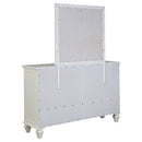 Sandy Beach Dresser with Mirror - Austin's Furniture Depot (Austin,TX)
