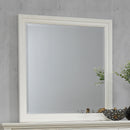 Sandy Beach Rectangular Dresser Mirror Cream White - Austin's Furniture Depot (Austin,TX)