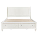 Sandy Beach Panel Platform Storage Bed - Austin's Furniture Depot (Austin,TX)