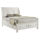 Sandy Beach Panel Platform Storage Bed - Austin's Furniture Depot (Austin,TX)
