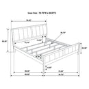 Carlton Panel Bed - Austin's Furniture Depot (Austin,TX)