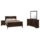 Louis Philippe Bedroom Set - Austin's Furniture Depot (Austin,TX)