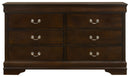 Louis Philippe Bedroom Set - Austin's Furniture Depot (Austin,TX)