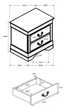 Louis Philippe Bedroom Set - Austin's Furniture Depot (Austin,TX)