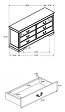 Louis Philippe Bedroom Set - Austin's Furniture Depot (Austin,TX)