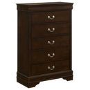 Louis Philippe Bedroom Set - Austin's Furniture Depot (Austin,TX)