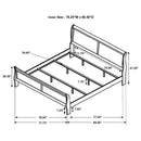 Louis Philippe Bedroom Set - Austin's Furniture Depot (Austin,TX)