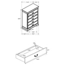 Louis Philippe Bedroom Set - Austin's Furniture Depot (Austin,TX)