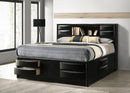 Briana Bookcase Platform Storage Bed - Austin's Furniture Depot (Austin,TX)