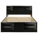 Briana Bookcase Platform Storage Bed - Austin's Furniture Depot (Austin,TX)