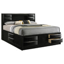 Briana Bookcase Platform Storage Bed - Austin's Furniture Depot (Austin,TX)