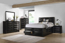 Briana Bookcase Platform Storage Bed - Austin's Furniture Depot (Austin,TX)