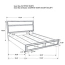 Miranda Panel Platform Storage Bed - Austin's Furniture Depot (Austin,TX)