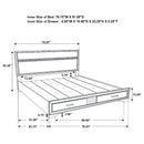 Miranda Panel Platform Storage Bed - Austin's Furniture Depot (Austin,TX)
