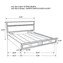 Miranda Panel Platform Storage Bed - Austin's Furniture Depot (Austin,TX)