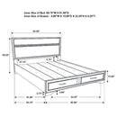 Miranda Panel Platform Storage Bed - Austin's Furniture Depot (Austin,TX)