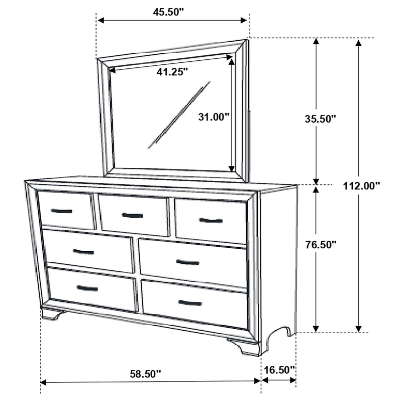 Beaumont Dresser With Mirror