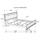 Barzini Panel Bed - Austin's Furniture Depot (Austin,TX)