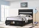 Miranda Panel Platform Storage Bed - Austin's Furniture Depot (Austin,TX)