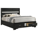 Miranda Panel Platform Storage Bed - Austin's Furniture Depot (Austin,TX)