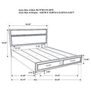 Miranda Panel Platform Storage Bed - Austin's Furniture Depot (Austin,TX)