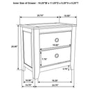 Hazlewood Nightstand - Austin's Furniture Depot (Austin,TX)