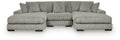 Lindyn Sectional with Double Chaise