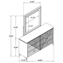 Cassia Dresser with Mirror - Austin's Furniture Depot (Austin,TX)