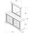 McKinney Dresser with Mirror - Austin's Furniture Depot (Austin,TX)